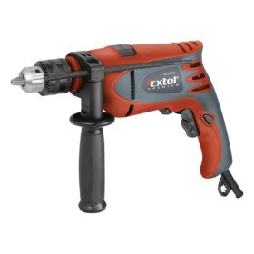   EXTOL PREMIUM ütvefúrógép 750W, 0-3000 ford/perc, kulcsos tokmány, 1,5-13mm, papírdobozban