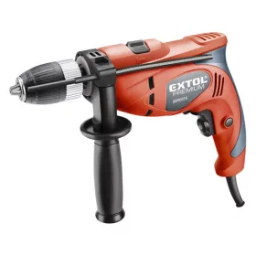   EXTOL PREMIUM ütvefúrógép 550W, 0-3000 ford/perc; gyorstokmány, 1,5-13mm, papírdobozban