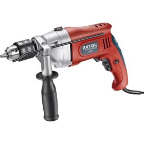   EXTOL PREMIUM ütvefúrógép , 850W, fémházas, 0-2800 ford/perc, kulcsos tokmány 1,5-13mm, papírdobozban