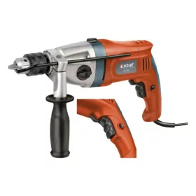   EXTOL PREMIUM ütvefúrógép 1100W, 13mm kulcsos tokmány, 2 fokozatú, max. 3000 1/min., ID 1100 K