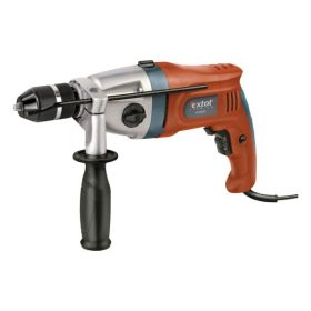   EXTOL PREMIUM ütvefúrógép 1050W, extra erős, click-lock gyorstokmány, 2 fokozatú, max. 3000 1/min., ID 1100 CF