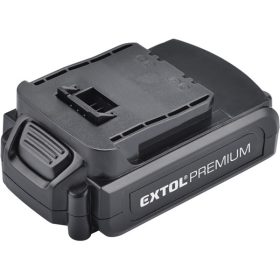   EXTOL tartalék akku 18V, Li-ion, 1500mAh, a 8891114 géphez, 0,4 kg