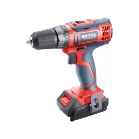   EXTOL PREMIUM akkus fúrócsavarozó, Share20V, 20V, Li-ion, 2db akku, 1db töltő, 1500 mAh, 28Nm
