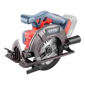   EXTOL PREMIUM akkus körfűrészgép, Share20V, 20V, Li-ion, 0-3650 ford/perc, 165 mm tárcsa, TÖLTŐ és AKKU NÉLKÜL