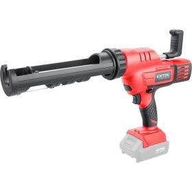  EXTOL akkus kinyomópisztoly gép, Share20V, 20V, Li-ion, AKKU és TÖLTŐ NÉLKÜL, 300 ml
