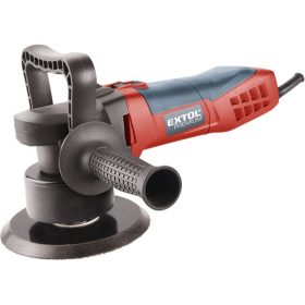   EXTOL PREMIUM sarok-polírozógép 150mm, 600W; szabályozható fordulatszám: 1500-6800 ford/perc, lágy indítású, papír doboz