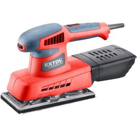   EXTOL PREMIUM vibrációs csiszológép 200 W, max. 13.000 ford/perc, 93×185 mm papír