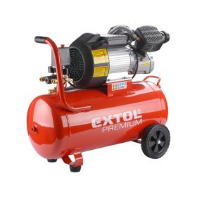   EXTOL olajos légkompresszor, 2200W, 50l tartály, 8 bar; 356 l/min