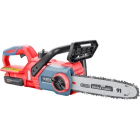   EXTOL PREMIUM akkus láncfűrész gép, Garden20V, 20V, Li-ion, 1db akku, 1db töltő, 2000 mAh, vezetőhossz 305mm, Oregon lánc és vezető