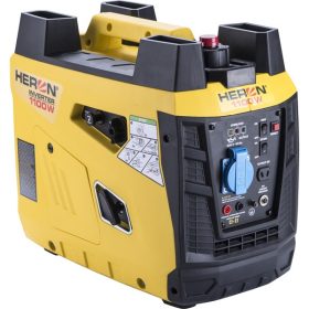   HERON benzinmotoros áramfejlesztő, 1,0kVA, 230V, digitális szabályzású