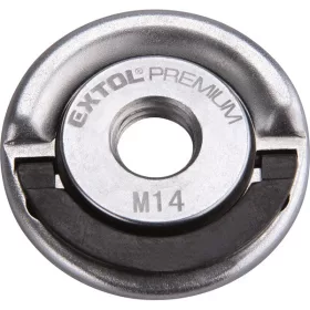   EXTOL PREMIUM gyorsszorítóanya sarokcsiszolóhoz; M14, max. 1000 W teljesítményig