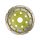 EXTOL CRAFT gyémántcsiszoló korong; 125mm×22,2mm, kétsoros