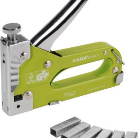   EXTOL CRAFT tűzőgép fémházas, TÜV/GS; 11,3×0,7×4-14mm