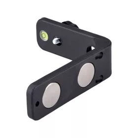   EXTOL PREMIUM állvány, L-alakú, mágneses, 1/4"+5/8" menetes csatlakozó a 8823302, 8823300, 8823306, 8823310, 34900-hoz