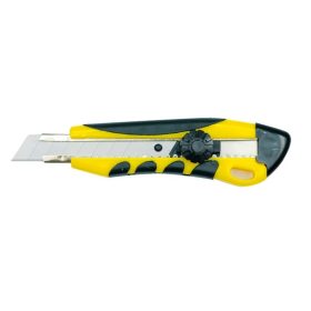   EGYÉB tapétavágó kés, 18mm, fémház, csavaros rögz. autolock ; pótpenge: 9123A (10db) 9134 (horgas törhető-5db)