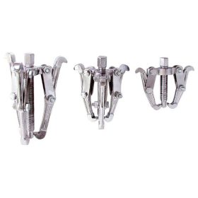   EXTOL CRAFT csapágylehúzó klt., krómozott, 3db; 75mm 2 karmú, 100mm 3 karmú, 150mm 3karmú