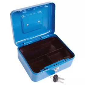   EXTOL pénzkazetta, 2db kulccsal, változó színekben, festett acél ; 200×160×90/0,8mm