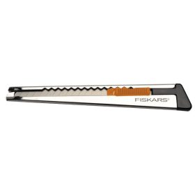   Fiskars Professzionális pengekés, fém házas, zsebklipszes (9 mm)