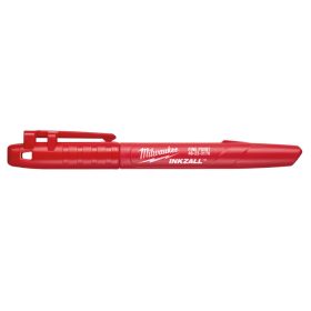   Milwaukee INKZALL™ Jelölő filc Vékony tartós hegyű Piros - 1 db