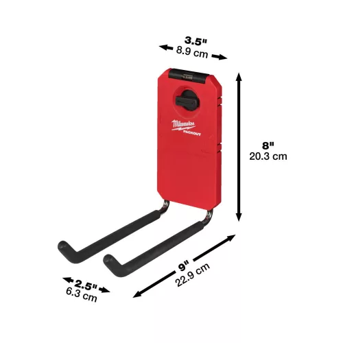 Milwaukee PACKOUT™ Akasztó egyenes 230 mm - 1 db