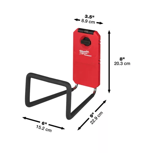 Milwaukee PACKOUT™ Akasztó széles  - 1 db