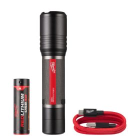   Milwaukee L4FL2000-301 USB ÚJRATÖLTHETŐ ZSEBLÁMPA, 2000 LUMEN