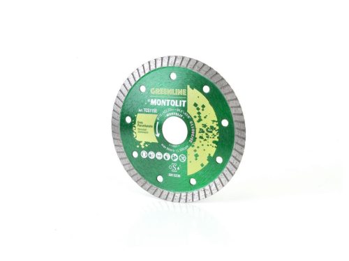 MONTOLIT TCS115E TUR.D.gyémánt tárcsa kerámiához O 115 mm