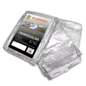   Ponyva, ezüst 3x4 m, 120gr/nm (A névleges mérettől a valós méreteltérés akár 5% 